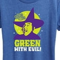 thumbnail image 3 of The Wizard Of Oz - Green With Evil - Women's Short Sleeve Graphic T-Shirt, 3 of 5