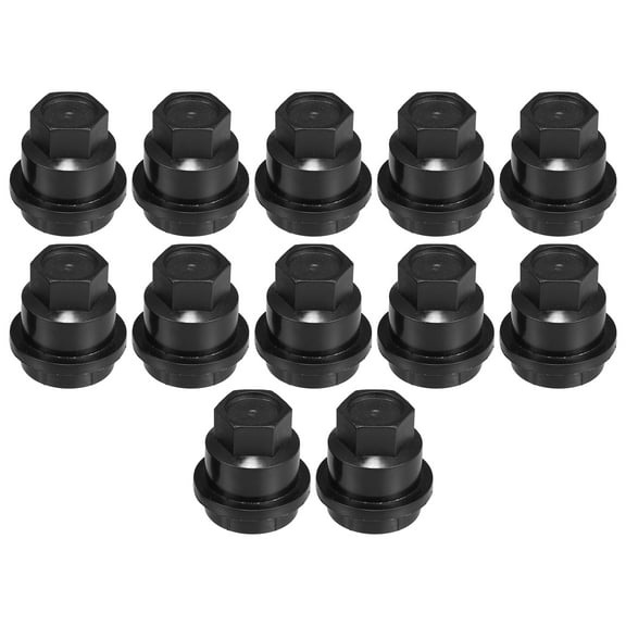 Unique Bargains 12 Pcs 24mm Wheel Lug Nut Covers No.21011331 for Chevrolet Camaro 1997-2001 for Saturn SC1