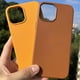 thumbnail image 4 of Funda Magnética De Cuero PU De Lujo Para iPhone 11 12 Pro Max 12 Mini Magsafe Trasera Protectora Completa, 4 of 4