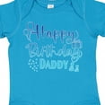 thumbnail image 4 of Inktastic Blue Happy Birthday Daddy Boys or Girls Baby Bodysuit, 4 of 5