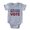Heather Grey, variant on CafePress - Your Voice Matters - Cute Infant Baby Football Bodysuit