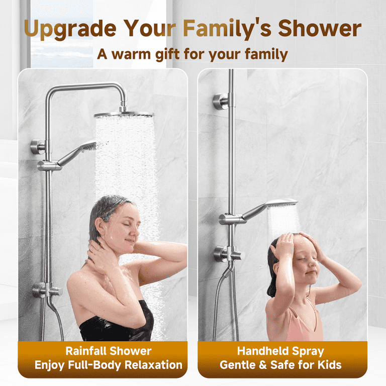 Brighte SHOWERDRYER ブラック hansgrohe Finish sets shower drains: RainDrain Match, Trim