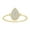 14K Yellow Gold, variant on FINE JEWELRY 14K White Gold Diamond Pear Chain Ring (1/6 cttw, I-J Color, I2-I3 Clarity) Size 5