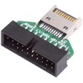 thumbnail image 1 of D1U UC-141-TC004 Type-E IDC Socket USB 3.1 Front Panel Header to P5K USB 3.0 20Pin Header Extension, 1 of 5
