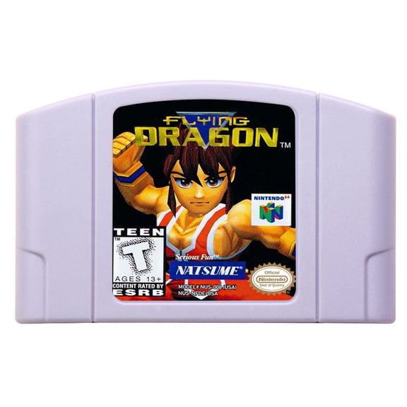 Video Games Compatible for the n64 console, replacement cartridge for Flying Dragon NTSC