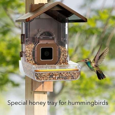 Wasserstein - Bird Feeder Camera Case Compatible with Blink, Wyze, and Ring Cam (Camera NOT Included)