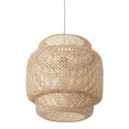thumbnail image 5 of Finch Ceiling Lamp Natural Ceiling Lamp, Transitional Style, Designed for hardwired installation with standard mounting bracket and hardware included, Bamboo, Lighting Ceiling Lamps, 5 of 13
