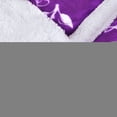 thumbnail image 2 of Birthday Gifts for Mom Unique Mom Gifts from Son Daughters for Mothers Day Valentines Day Christmas - I Love You Mom Sherpa Hugs Blanket 50"x60" (Purple), 2 of 6