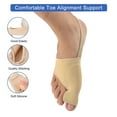 thumbnail image 3 of 1 Pair Bunion Corrector for Women Men Toe Straightener Pads Bunions Correction Splint Toe Separator Comfortable Foot Alignment Valgus Support Device, 3 of 8