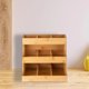 thumbnail image 5 of Organizador de bolsas de té de madera, 9 compartimentos , paquetes de multifuncionales, paquetes de azúcar, accesorios, soporte Soledad Soporte de almacenamiento de cocina, 5 of 7