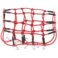 thumbnail image 4 of Luggage Roof Rack Net, High Reliability RC Luggage Roof Rack Net, Luggage Net For 1/8 1/10 RC Crawler Red, 4 of 8