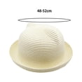 thumbnail image 4 of Kids Anti-UV Straw Sun Hat Cat Ear Summer Cap for Girl Boys Bucket Hat, 4 of 6