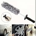 thumbnail image 5 of Wheel Brush For Car Detailing Soft Microfiber Wheel Cleaning Brush With Ergonomic Handle Non-Scratch Car Wash Brush For Rims Tires Bays Motorcycl, 5 of 6