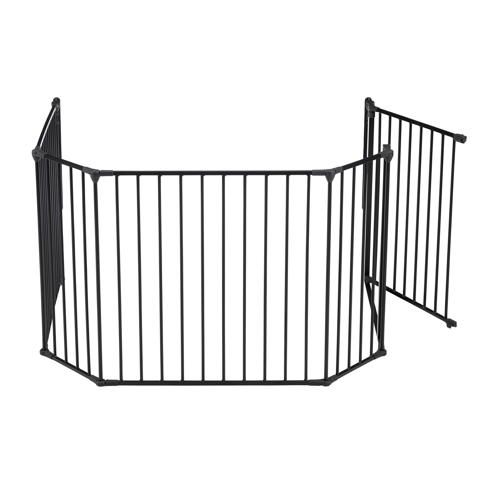 BabyDan Flex XL Modular Safety Gate 35.4" - 109.5", Black
