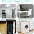 thumbnail image 7 of Magnetic Dryer Ball Holder, Magnetic Basket Organizer Shelf Rack for Refrigerator, Magnetic Lint Bin for Laundry Room, Laundry Room Organization and Storage(White), 7 of 7