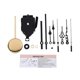 thumbnail image 2 of DIY Pendulum Clock Movement Mechanism with 3 Pairs Different Hands Quartz Repair Shaft Wall Clock Ki, 2 of 5