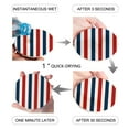 thumbnail image 2 of FMSHPON Independence Day American Flag Set of 4 Round Coaster for Drinks, Absorbent Ceramic Stone Coasters Cup Mat with Cork Base for Home Kitchen Room Coffee Table Bar Decor, 2 of 6