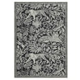 thumbnail image 3 of GlowSol 5'x7' Washable Area Rug Forest Tiger Print Area Rugs Vintage Rug Non-Shedding Stain-Resistant Rugs for Dorm Nursery, Black, 3 of 8