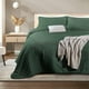 thumbnail image 1 of Dreamlab Colcha Ligera con 2 Fundas de Almohada, Capitonado, Ultra Suave. Hipoalergénico. Edrecolcha para Cama.Edredón para Verano y Todas las Estaciones.(Matrimonial 210 x 240 cm,Trébol,Verde Bosque), 1 of 5