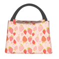 thumbnail image 1 of Easygdp Strawberry Bolsa de Almuerzo Insulada Reutilizable, Bolsa de Mano y Bandolera para Oficina, Trabajo, Viajes, 1 of 6