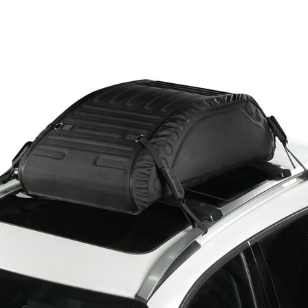 Hyper Tough, Car Storage, Waterproof Rooftop Cargo Carrier, Black, Universal