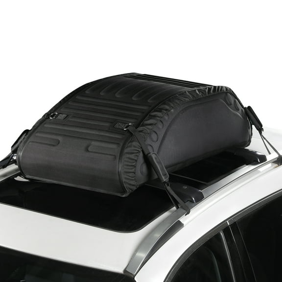 Hyper Tough, Car Storage, Waterproof Rooftop Cargo Carrier, Black, Universal