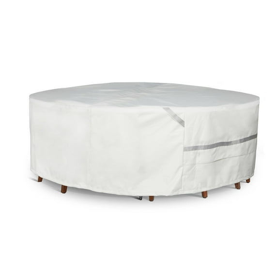 Covermates Fire Pit & Chair Set Cover - 86"DIA x 30"H, 900D Polyester, Weatherproof