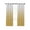 Yellow, variant on Brown Moroccan Abstract Blackout Curtains, Light Blocking Print Window Curtains, Geometric Gradient Modern Art Thermal Insulated Window Drapes for Living Room Kitchen Cafe 2 Panels, 104"W x 63"L