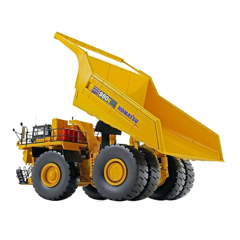 【関税込み】YUME YUME ブラウン Truck ミュール Komatsu 980EAT Dump Truck 150 Diecast Model by First Gear