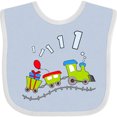 thumbnail image 3 of Inktastic 1st Birthday Party Train Boys or Girls Baby Bib, 3 of 4