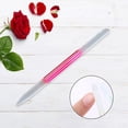 thumbnail image 4 of 3xDual Ended Glass Cuticle Pusher Manicura Stick Tool Reutilizable Para Salones De Uñas Rosa, 4 of 7