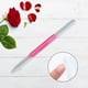 thumbnail image 3 of Empujador de cutículas de vidrio, herramienta multifunción lavable para manicura y pedicura, recortador de cutículas de superficie grabada, herramient Rosa Salvador Removedor de cutícula, 3 of 6