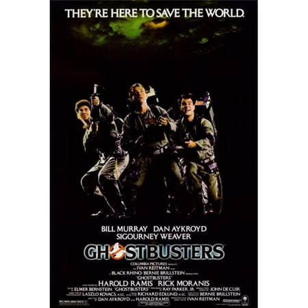 Pop Culture Graphics MOVIF9317 Ghostbusters Movie Poster Print, 27 x 40
