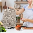 thumbnail image 3 of HELLHERO Reusable Dust Cover with Handle Multifunctional 15.94"H x 9.45"L x 7.28"W, Geometric Pattern, 3 of 5