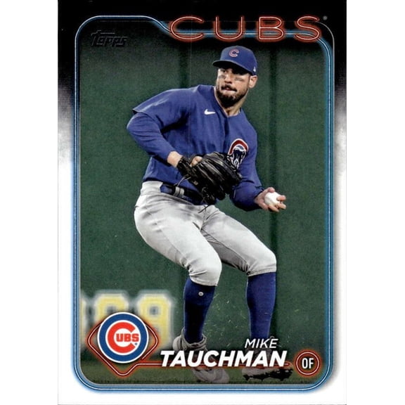 2024 Topps #540 Mike Tauchman NM-MT Chicago Cubs Baseball Card Chicago Cubs MLB Baseball Trading Card