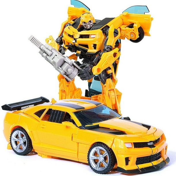 Figuras de acción de Anime para niños, juguetes de película de transFormación de 19CM, plástico ABS clásico, Robot, coche, regalos para niños con capa, nuevo