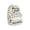 White, variant on Cute Plaid Cartoon Mini Backpack Coin Purse, Portable Keychain Pouch with Zipper for Women Men Daily Use
