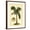 Brown Frame, variant on Art.com British Colonial Palm I Art Print, White Frame Wall Art, 17" x 21"