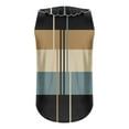 thumbnail image 5 of Women Color Block Casual Tank Tops Stripe Printed Blouses Ruffle Collar V Neck Camis Dressy Tunic Top Loose Comfy Summer Vest Trendy Going Out Streetwear Singlets, 5 of 6