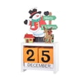 thumbnail image 1 of Advancent Adorno de escritorio Decoración de Navidad Regalo de Navidad Diseño multicolor Mano de obra Artesanía de Exquisito Calendario Kits de decoración para fiestas patrón de muñeco de nieve Advancent HA069462-02, 1 of 6