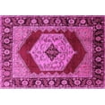 thumbnail image 1 of Ahgly Company Indoor Rectangle Persian Pink Traditional Area Rugs, 8' x 10', 1 of 4