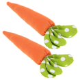 thumbnail image 2 of 2Pcs Easter Carrot Tiered Tray Decoration Easter Carrot Ornament Easter Tray Decor Easter Party Favor, 2 of 2