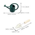 thumbnail image 2 of Mobutofu 5Pcs Miniature Gardening Tool Mini Farm Tools Assorted Color for Scene Toys, 2 of 8