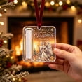thumbnail image 5 of Christmas Cash Gift Ornament, Acrylic Money Holder Hanging Decor As Sock Filling And Christmas Tree Decoration, Exchange Small Gift(1Pcs,Angel Christmas Tree Gift Boxes Scene), 5 of 5