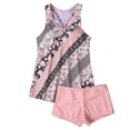 thumbnail image 2 of Women's Plus Size Bikini Set Printed Sling Two Piece Sexy Swimsuit for Beach Vacation Summer,Pink,2XL, 2 of 5