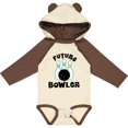 thumbnail image 3 of Inktastic Future Bowling Childs Bowling Boys or Girls Long Sleeve Baby Bodysuit, 3 of 5