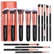 thumbnail image 1 of BS-MALL Cepillos de Maquillaje Base Sintética Premium Ocultadores de Ojos Sombras Maquillaje 14 Pcs Cepillo Set, Rosa Dorada, 1 Cuenta BS-MALL BS-MALL, 1 of 6