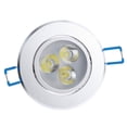 thumbnail image 2 of Bewildely Foco empotrable de luz de techo LED regulable de 3 * 3W Blanco frío 100-140V Iluminación y accesorios Frío Bewildely HA025577-01, 2 of 6