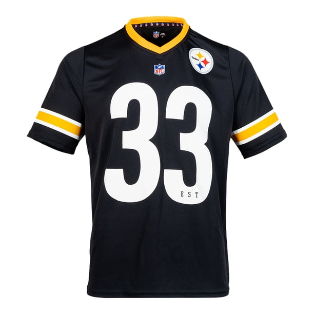 NFL Playera Oficial Pittsburgh Steelers Negro de Hombre