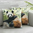 thumbnail image 3 of FUMJ Throw Pillow Covers, Red Panda Animal Cushion Case for Home Living Room Decor, Wildlife Style Decorative Throw Cushion Case, 3 of 5